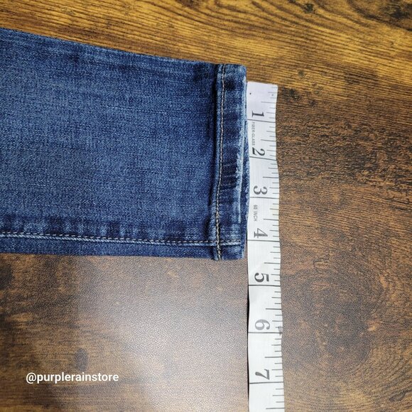 Joes Jeans Size 25 Icon Skinny Crop Mid Rise Romona Wash Stretch Denim - Picture 10 of 11